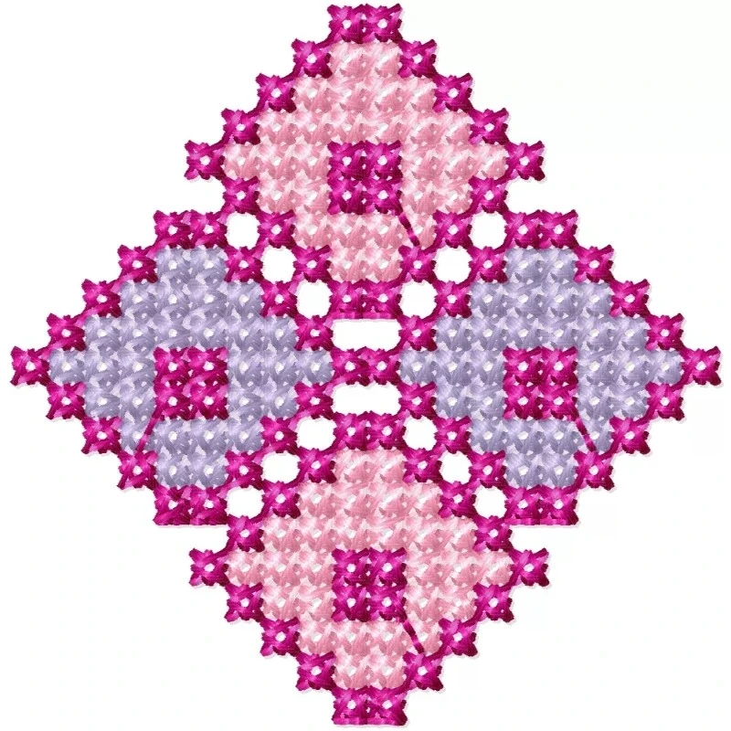 2x2 Mini Cross Stitches Design