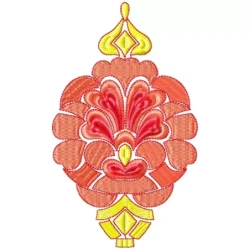 Abstract Flower Pattern Design