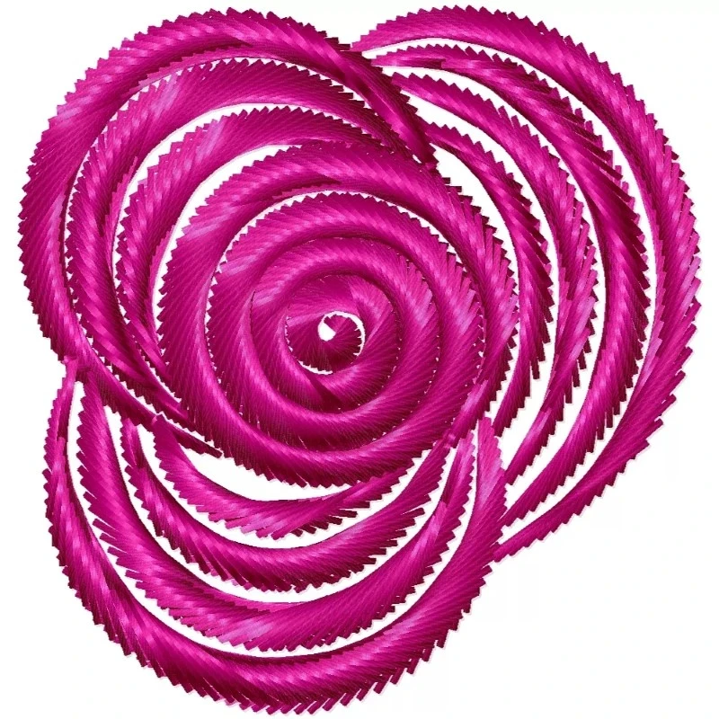 Abstract Funky Embroidery Design Pattern