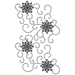 Allover Indian Embroidery Design