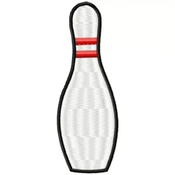 Balling Pin Sport Embroidery Design