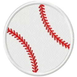 Baseball Machine Embroidery Design