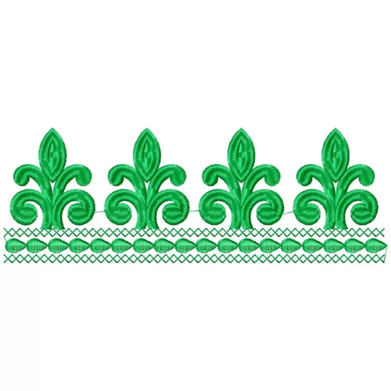 Beautiful Embroidery Border For Dining Table_Embroideryshristi