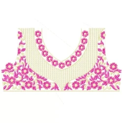 Beautiful Neckline Embroidery Design For Dress