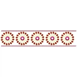 Border Embroidery Pattern Design