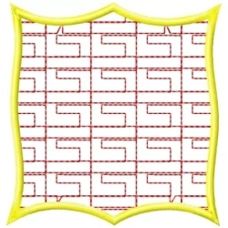 Candle Wrap Motif Filled Design_EmbroideryShristi