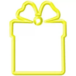 Christmas Ornament Gift Box Embroidery Design