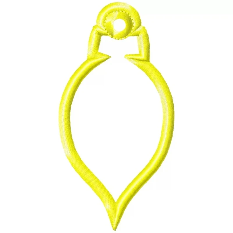 Christmas Xmas Ornament Machine Embroidery Design