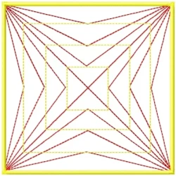 Coaster Embroidery Design