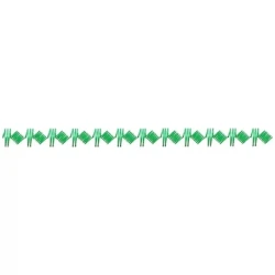 Continous Embroidery Border Motif Design