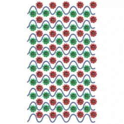 Continous Flower Allover Embroidery Design