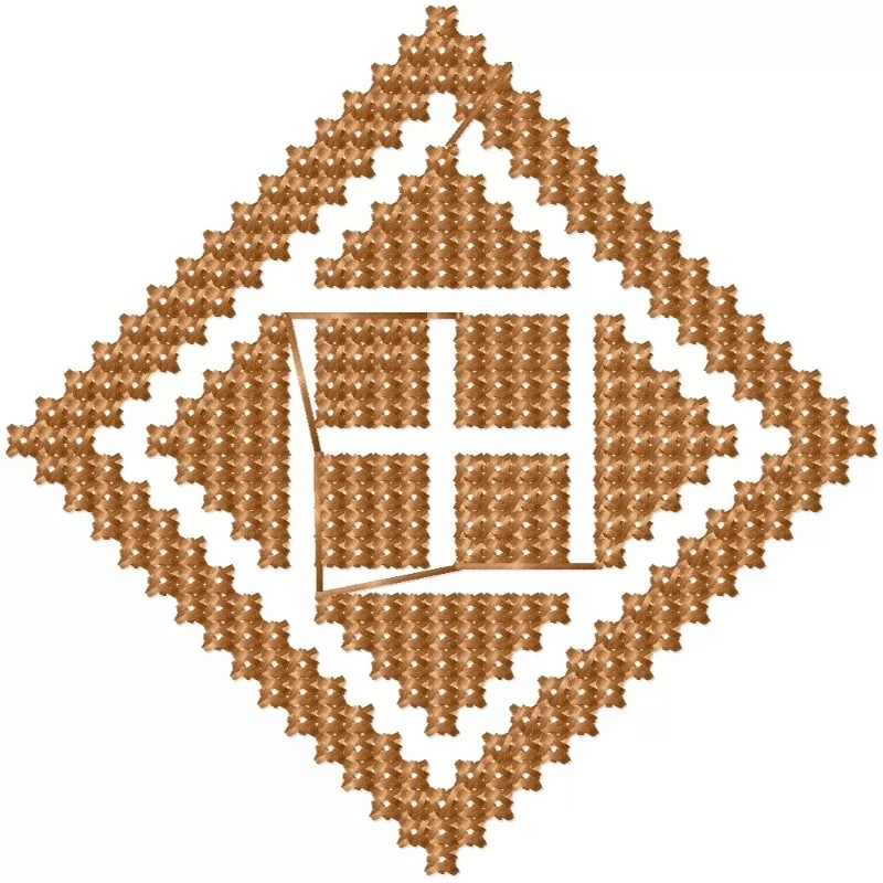 Cross Stitches Machine Embroidery Design Freebie