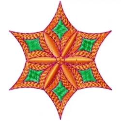 Decor Star Machine Embroidery Design