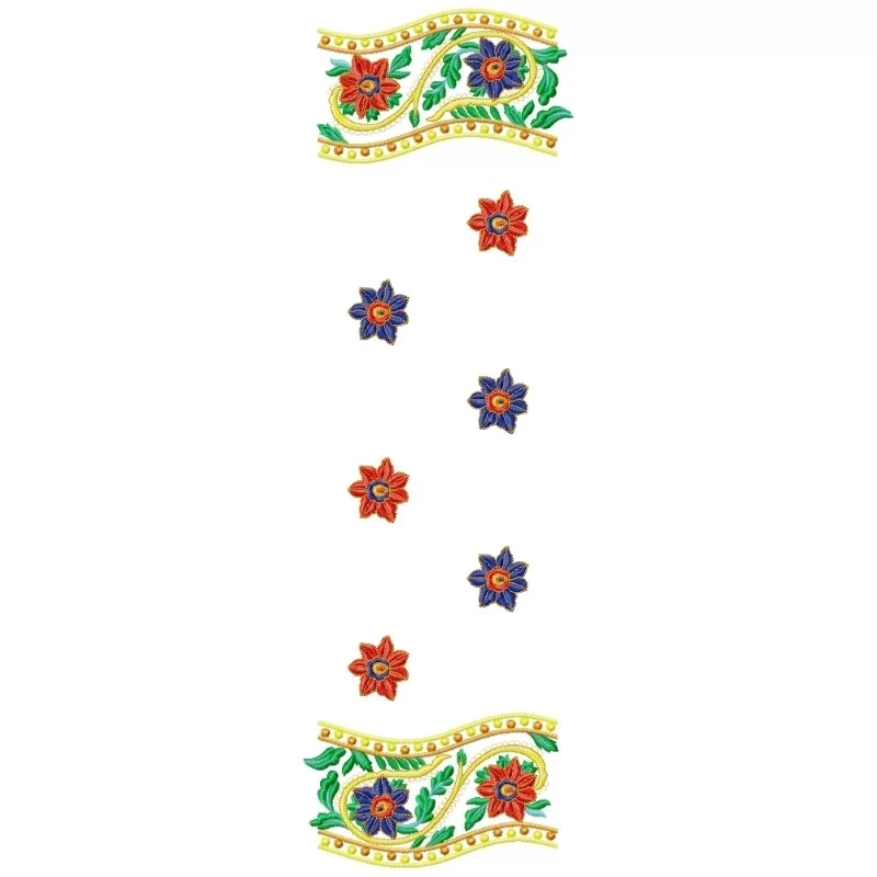 Dupatta Embroidery Designs7