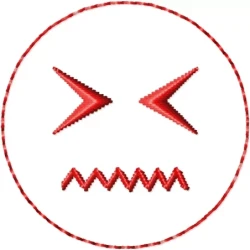 Emoji Machine Embroidery Design
