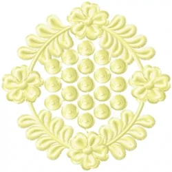 Floral Machine Embroidery Design Freebie