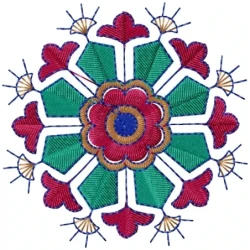 Free Colorful Floral Design