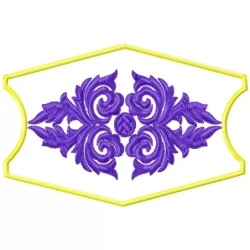 Freebie Floral Face Mask Embroidery Design
