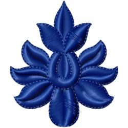 Freehand Indian Embroidery Design