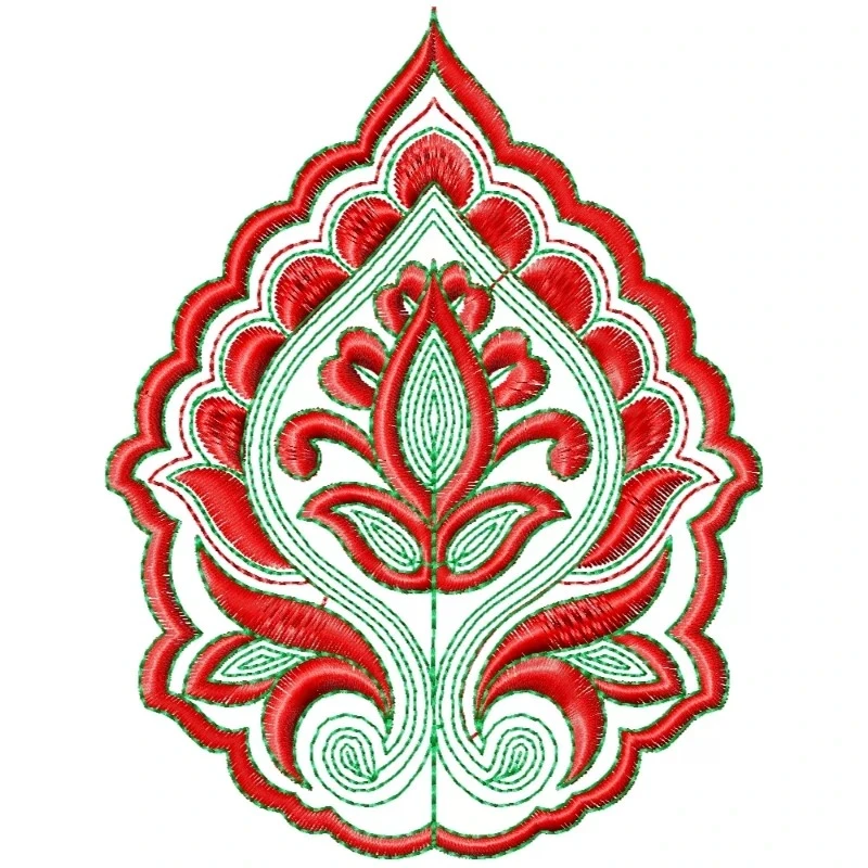 Indian Butta Freebie For Embroidery Dress
