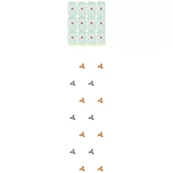 Indian Daman Embroidery Pattern Design For Machine