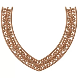Indian Neckline Design For Your Machine
