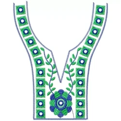 Indian Neckline Dress Pattern