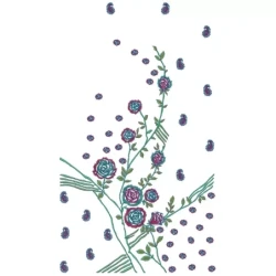 Large Hoop Machine Embroidery Design In Sequin