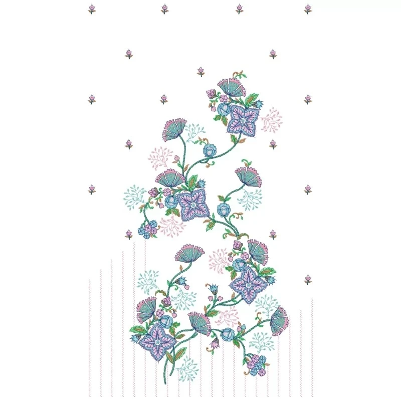 Large Hoop Machine Embroidery Pattern Design