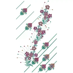 Large Hoop Machine Embroidery Sequin Design