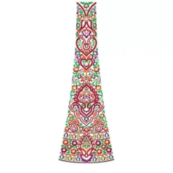 Large Kali Embroidery Design