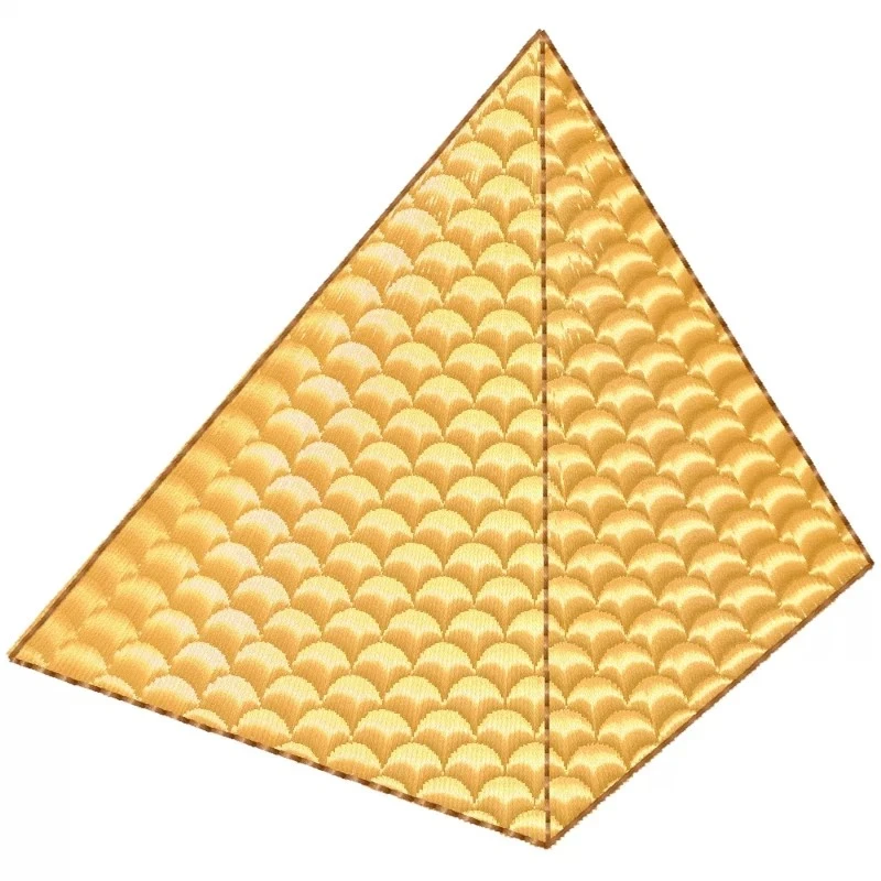 Pyramid Machine Embroidery Design