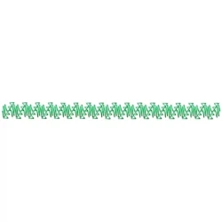 Seamless Abstract Motif Embroidery Design Border