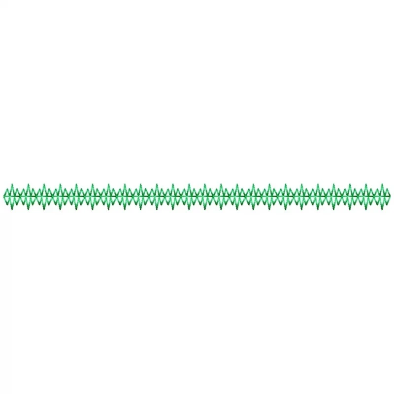 Seamless Continous Embroidery Border Pattern Design