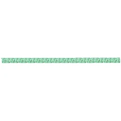 Seamless Double Square Motif Embroidery Border Design