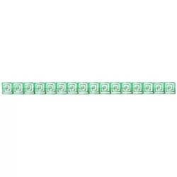 Seamless Square Motif Border Design Pattern