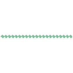 Seamless Triangle Motif Border Design