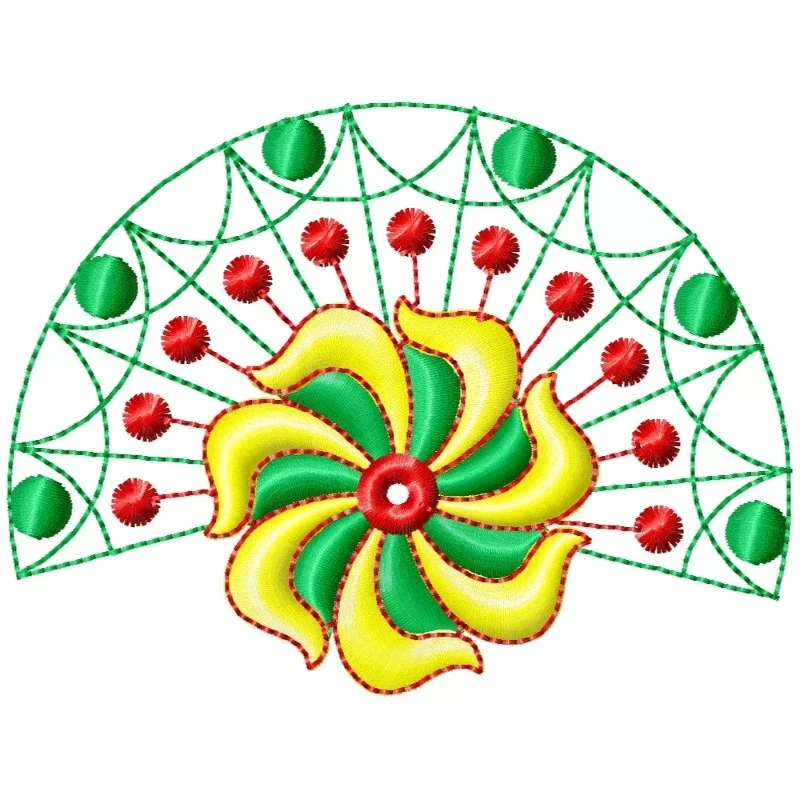 Semi Flower Decor Design Freebie