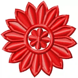 Silhouette Floral Embroidery Design For Your Clutch