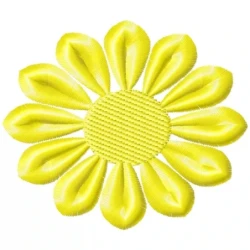 Simple And Single Color Flower Design