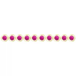 Simple Eyelet Embroidery Border Design