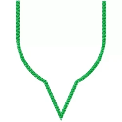 Simple Neckline Design 5x7 Freebie Design