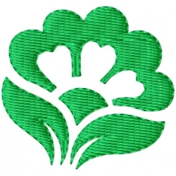 Simple New Flower Freebie Machine Embroidery