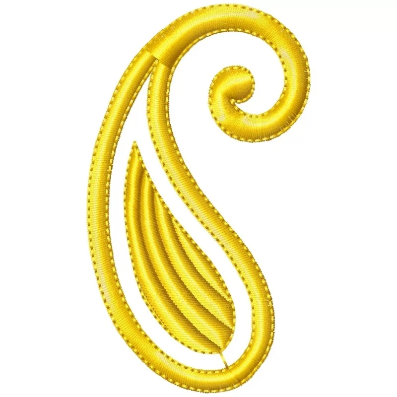 Simple Paisley Freebie Pattern Design