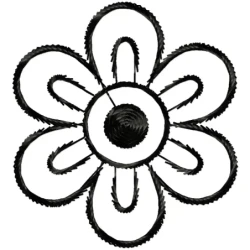 Single Color Flower Outline Embroidery Design