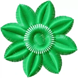 Small Floral Indian Embroidery Design