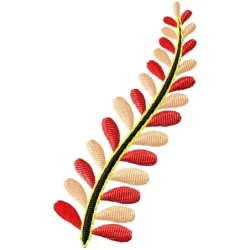 Small Leaf Embroidery Designs freebie