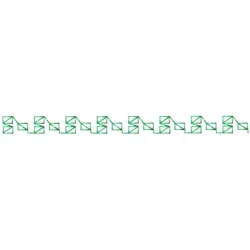 Squares Motif Seamless Embroidery Border Design