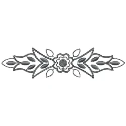 Stain Stitches Floral Indian Pattern Design Freebie