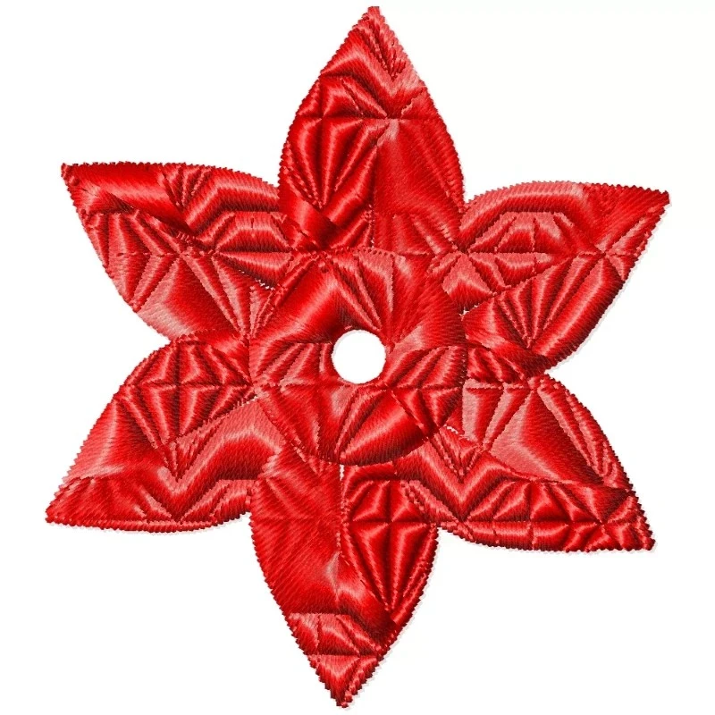 Star Embroidery 2x2 Embroidery Design